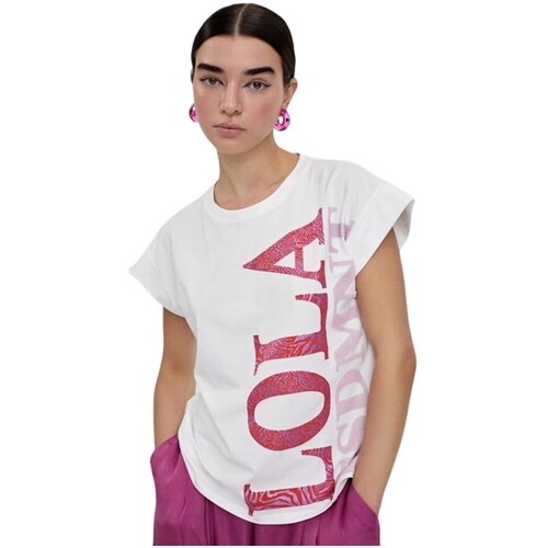 textil Mujer Tops y Camisetas Lola Casademunt LS2415035 Blanco