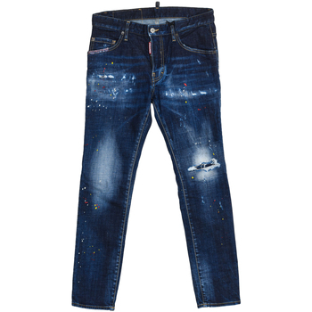 textil Hombre Pantalones Dsquared S74LB0835-S30664-470 Azul