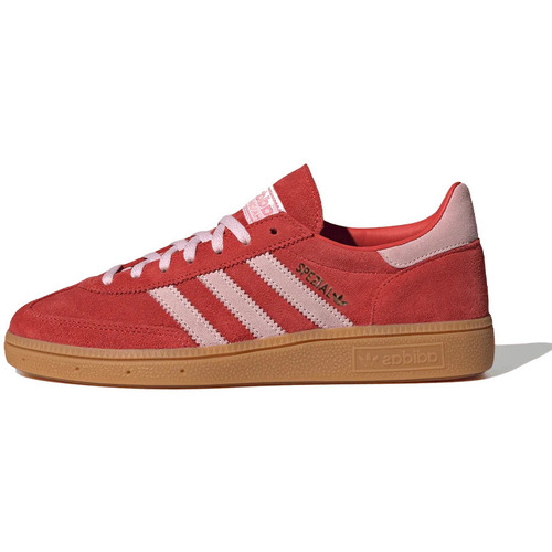 Zapatos Senderismo adidas Originals Handball Spezial Bright Red Clear Pink Rojo