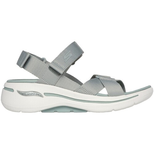 Zapatos Mujer Sandalias Skechers SANDALIAS VERDE  GO WALK ARCH FIT SANDAL-ATRACT 140808 Verde