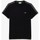 textil Hombre Camisetas manga corta Lacoste TH7404 Negro