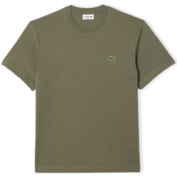 textil Hombre Tops y Camisetas Lacoste Classic Fit T-Shirt - Vert Kaki Verde