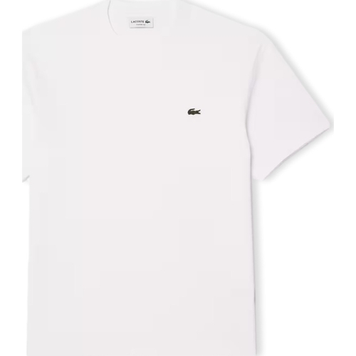 textil Hombre Tops y Camisetas Lacoste Classic Fit T-Shirt - Blanc Blanco