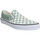 Zapatos Hombre Deportivas Moda Vans Classic Slip On Color Theory Toile Homme Iceberg Green Verde