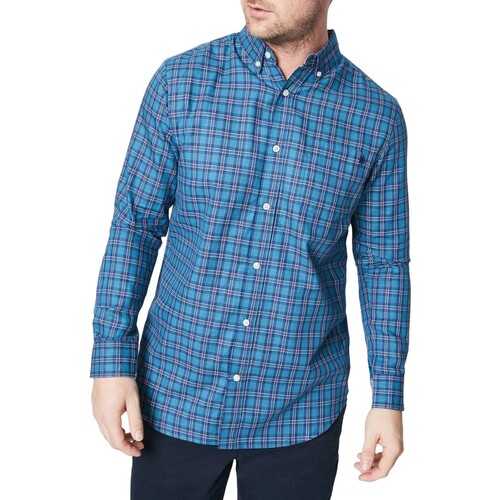 textil Hombre Camisas manga larga Maine Highlight Azul
