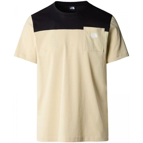 textil Hombre Tops y Camisetas The North Face NF0A87DP M ICONS TEE-3X4 GRAVEL Beige