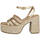 Zapatos Mujer Zapatos de tacón L&R Shoes 556 Oro