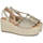 Zapatos Mujer Sandalias L&R Shoes 1330R Oro