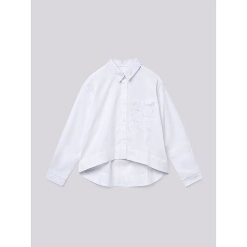 textil Niña Camisas manga larga Replay SG1074.050.80279A-001 Blanco