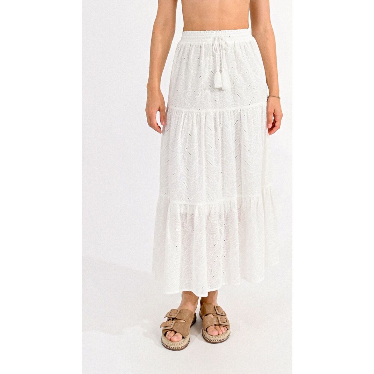 textil Mujer Jerséis Molly Bracken T1767CE-WHITE Blanco