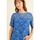 textil Mujer Tops y Camisetas Molly Bracken T507CP-BLUE Azul
