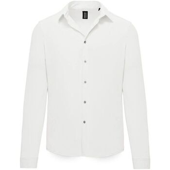 textil Hombre Camisas manga larga Bomboogie SM8581 TNP4-00 OPTIC WHITE Blanco