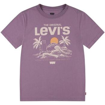 textil Niño Tops y Camisetas Levi's LVB COASTLINE VIEW TEE Violeta