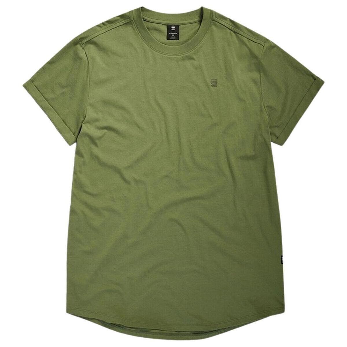 textil Camisetas manga corta G-Star Raw Lash r t s s Compact jersey Verde