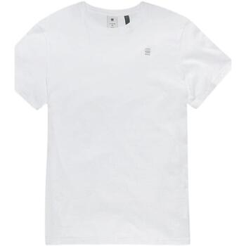 textil Hombre Camisetas manga corta G-Star Raw Base-s r t s s Compact jersey Blanco