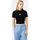 textil Mujer Tops y Camisetas Dickies MAPLE VALLET DK0A4XPO-BLK BLACK Negro