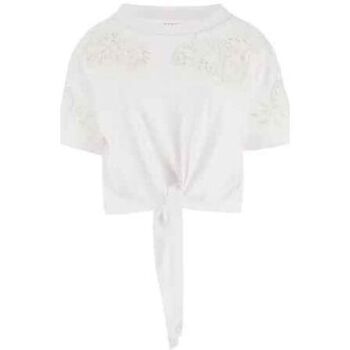 textil Mujer Tops y Camisetas Guess W4GI15 I3Z14-G011 Blanco