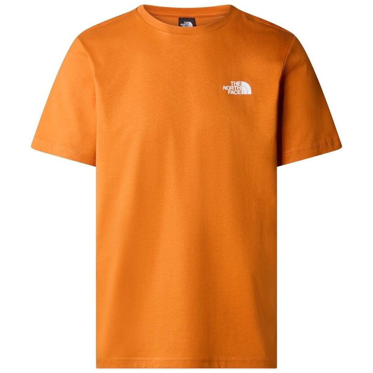 textil Hombre Tops y Camisetas The North Face NF0A87NP M SS BOX NSE TEE-PCO ORANGE Naranja