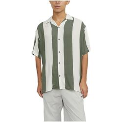 textil Hombre Camisas manga larga Jack & Jones 12252536 Verde