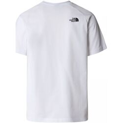 textil Hombre Tops y Camisetas The North Face NF0A87NJ M SS RAGLAN REDBOX TEE-ZI5 WHITE Blanco