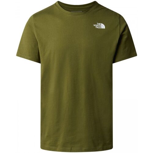textil Hombre Tops y Camisetas The North Face NF0A8830 M FOUDATION MOUNT. TEE-PIB FOREST Verde
