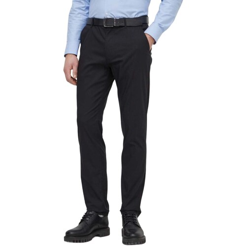 textil Hombre Pantalones con 5 bolsillos Calvin Klein Jeans K10K112816 Negro