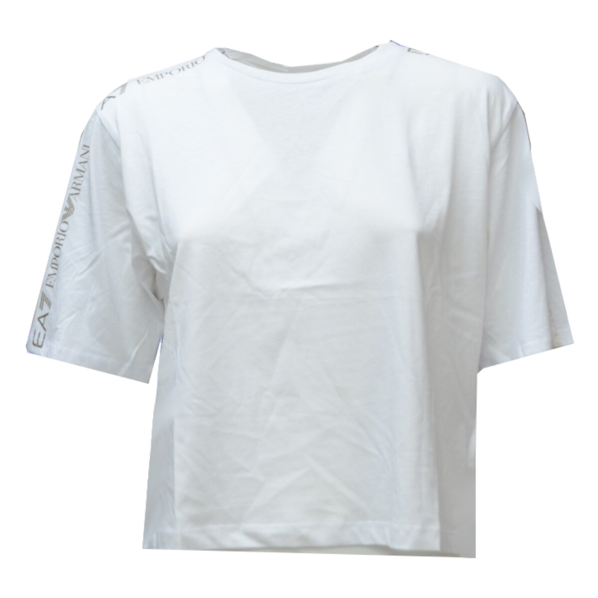 textil Mujer Camisetas manga corta Emporio Armani EA7 3DTT02-TJ02Z Blanco