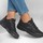 Zapatos Mujer Mocasín Skechers Dynamight 2.0 - Social Orbit BBK Negro