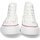 Zapatos Mujer Zapatillas altas Nobrand Zapatilla Abotinada de Lona con Cordones Blanco