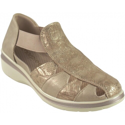 Zapatos Mujer Multideporte Amarpies Zapato señora  26316 amd platino Plata