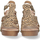 Zapatos Mujer Sandalias Nobrand Sandalia Cangrejera de Tacón para mujer Marrón