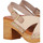 Zapatos Mujer Sandalias Chika 10 SAN MARINO 12 Beige