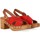 Zapatos Mujer Sandalias Chika 10 SAN MARINO 12 Rojo