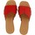 Zapatos Mujer Sandalias Chika 10 SAN MARINO 13 Rojo