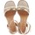 Zapatos Mujer Sandalias Chika 10 CLARITA 01 Beige