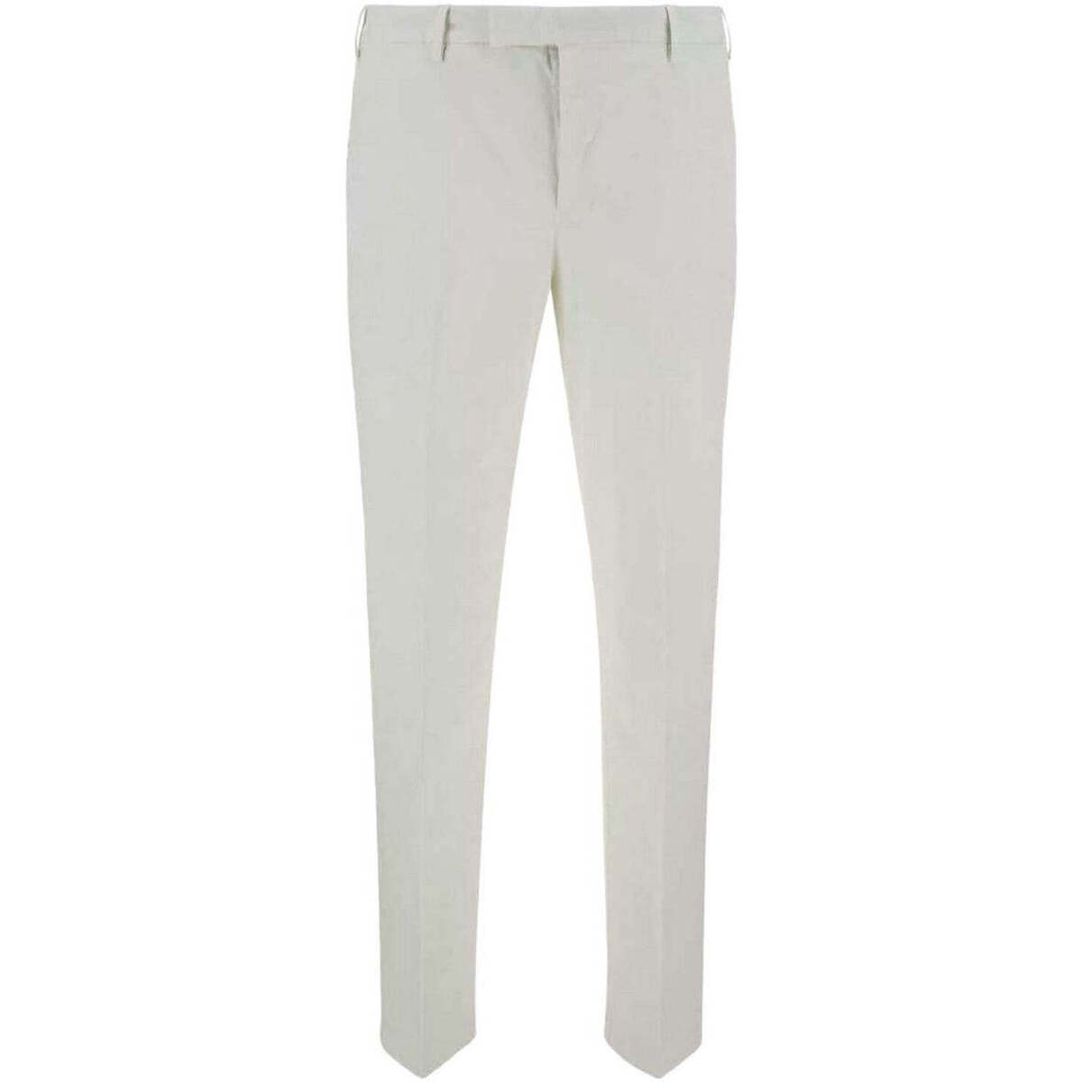 textil Hombre Pantalones Pt Torino  Blanco