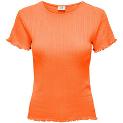 textil Mujer Camisetas manga corta JDY  Naranja