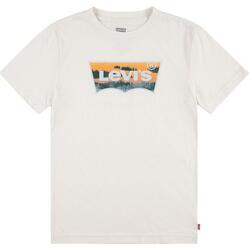 textil Niño Tops y Camisetas Levi's LVB AOP BATWING TEE Blanco