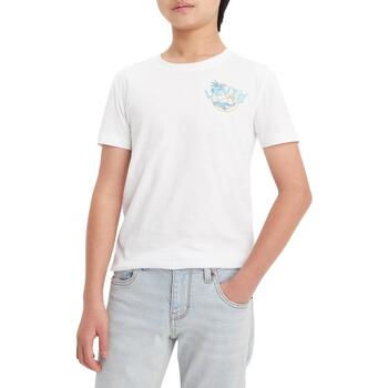 textil Niño Camisetas manga corta Levi's EK310-W1T Blanco