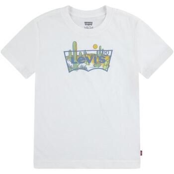 textil Niño Camisetas manga corta Levi's EK846-X38 Blanco