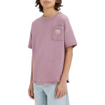textil Niño Camisetas manga corta Levi's EK857-PAA Violeta