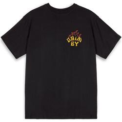 textil Hombre Camisetas manga corta Grimey GA703 - BLK Negro