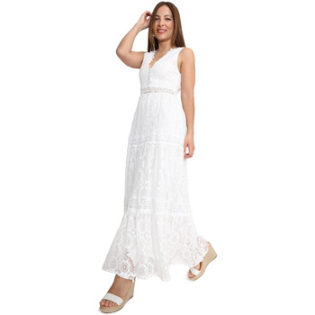 textil Mujer Vestidos La Modeuse 70717_P164978 Blanco