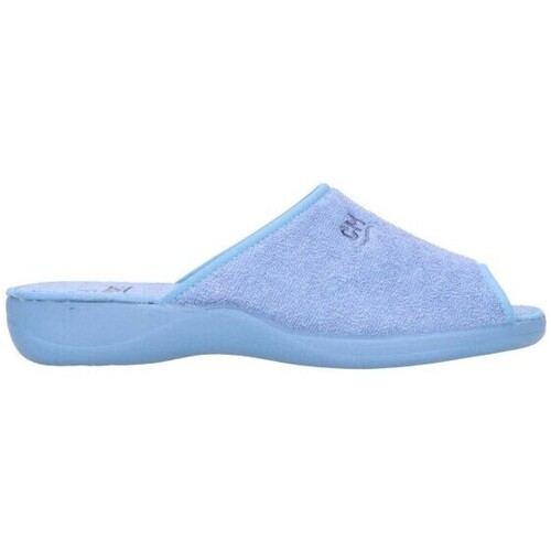 Zapatos Mujer Pantuflas Calzamur 40087 Mujer Azul Azul