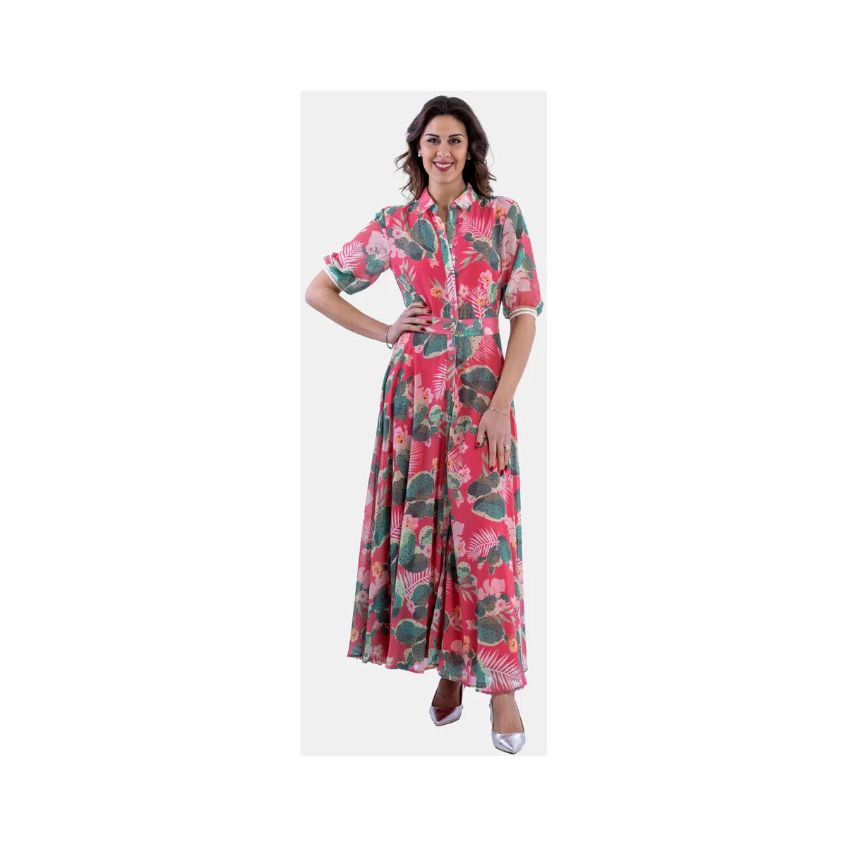 textil Mujer Vestidos Fracomina FS24SD3005W412N4 Incoloro