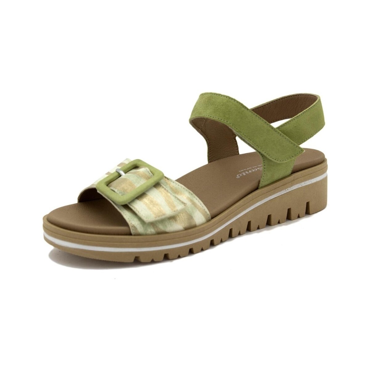 Zapatos Mujer Sandalias Piesanto 240774 Verde