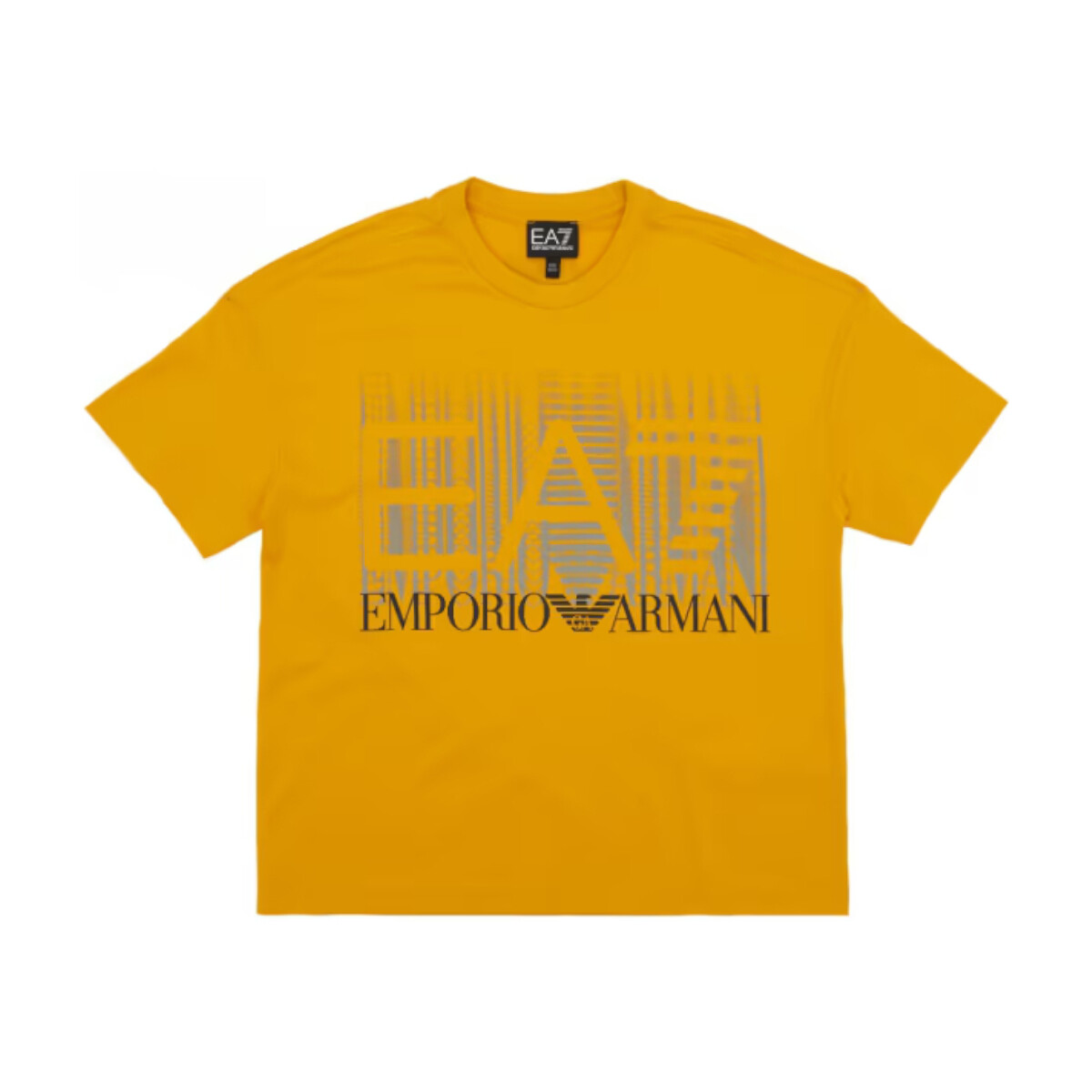textil Niño Camisetas manga corta Emporio Armani EA7 3DBT59-BJ02Z Amarillo