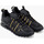 Zapatos Hombre Deportivas Moda Cruyff FEARIA  - PYTHON/TUMBLED LEATHER CC241087 NEGRO Negro