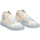 Zapatos Mujer Deportivas Moda Sanjo K100 Breeze Colors - Sky Azul
