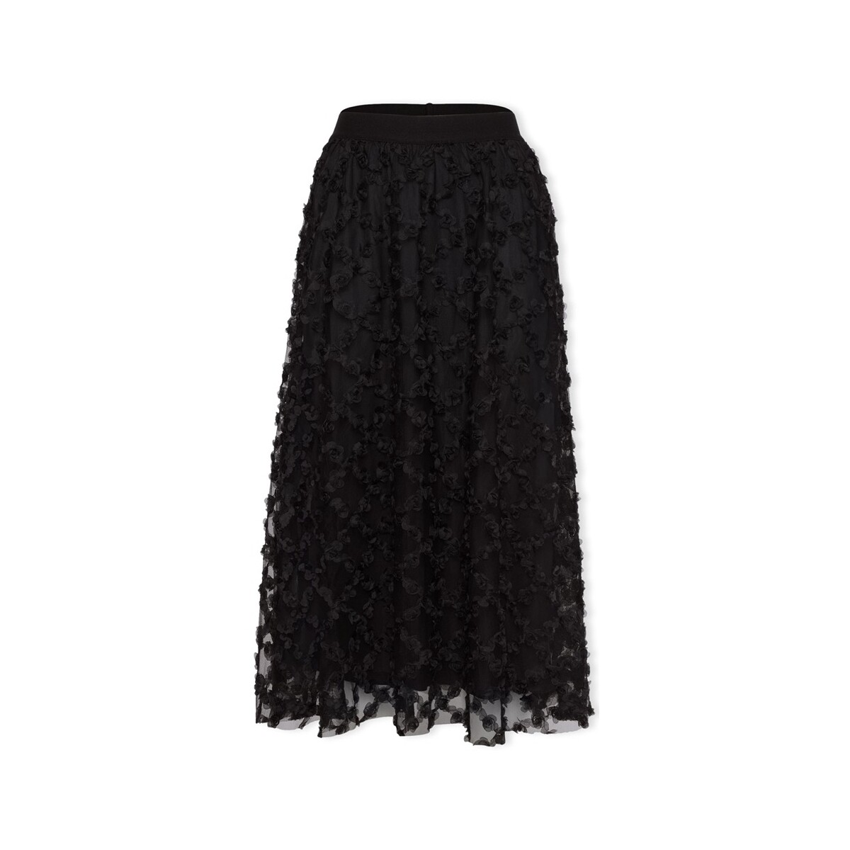 textil Mujer Faldas Only Rosita Tulle Skirt - Black Negro